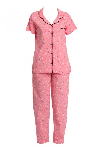 Lachsrosa Pyjama 2810