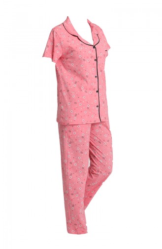 Lachsrosa Pyjama 2810
