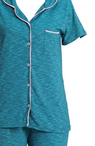 Pyjama Turquoise 2814