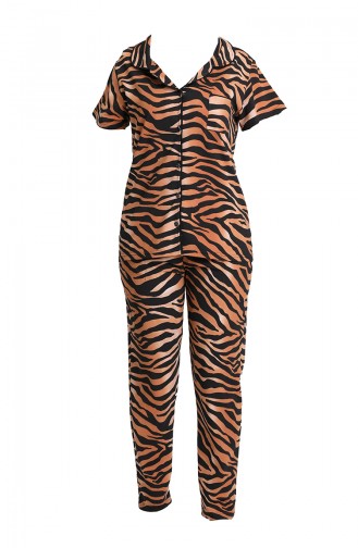 Braun Pyjama 1932.Kahve