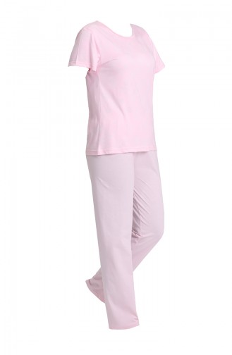 Bayan Pijama Takımı 3307 Pembe