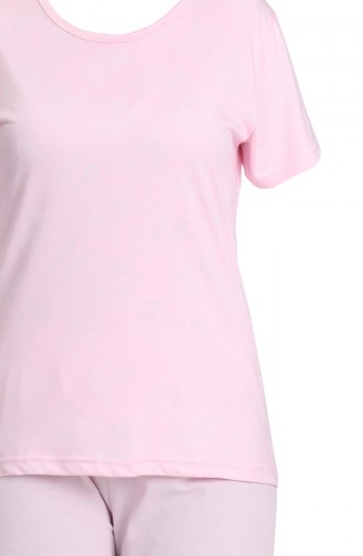 Bayan Pijama Takımı 3307 Pembe