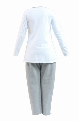 Grau Pyjama 2620-03
