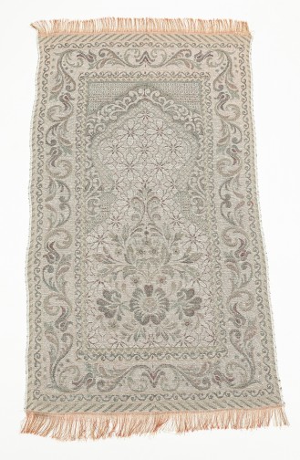 Brown Prayer Rug 0417-04