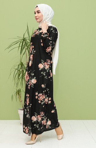 Robe Hijab Noir 2222-01