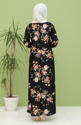 Robe Hijab Noir 2222-01