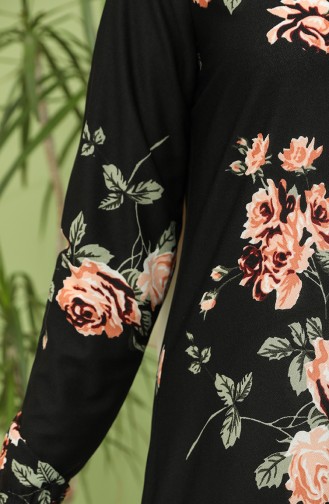 Robe Hijab Noir 2222-01