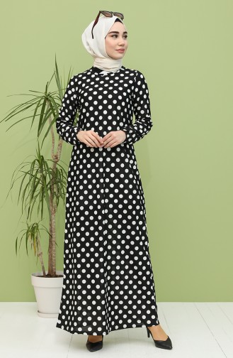 Robe Hijab Noir 3333-01