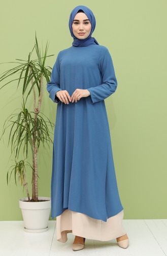 Robe Hijab Indigo 6550-04