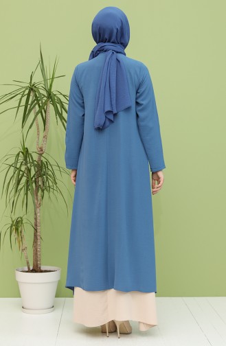 Indigo Hijab Kleider 6550-04