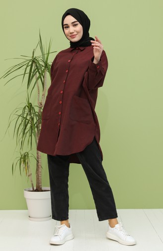 Claret red Tuniek 2533-05