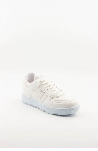 White Sport Shoes 3617.MM BEYAZ