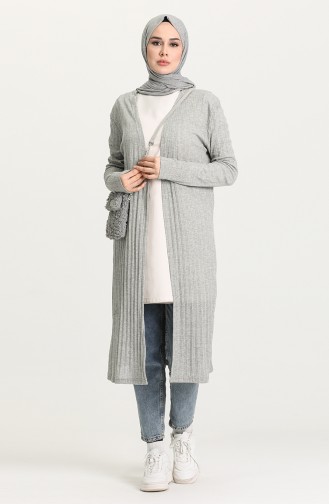 Gray Cardigans 8228-01