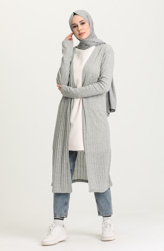 Gray Cardigans 8228-01