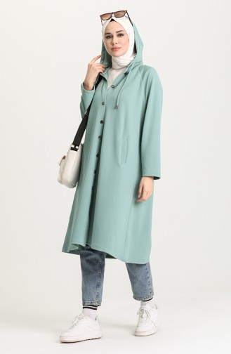 Mint Green Cape 1404-05