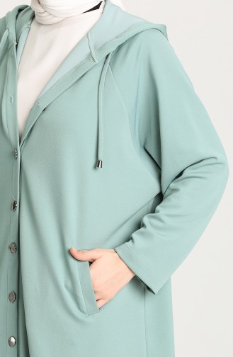 Mint Green Cape 1404-05