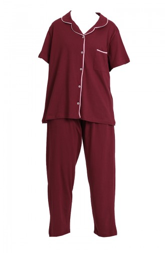 Claret red Pyjama 202063-01