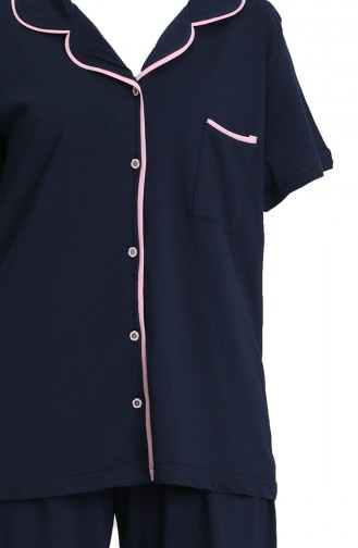 Navy Blue Pajamas 202064-01