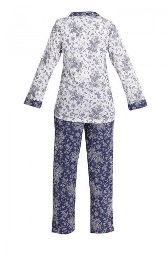 Navy Blue Pyjama 1349-01