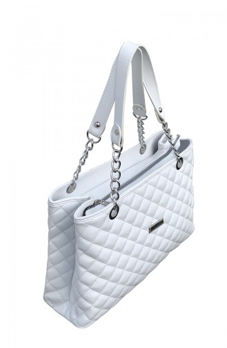 Sac D`épaule Blanc 8001-14