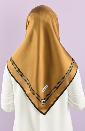 Karaca Twill Eşarp 90776-08 Siyah Gold