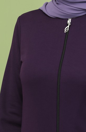 Plum Abaya 3053-07