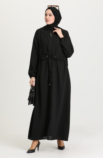 Black Abaya 0148-01