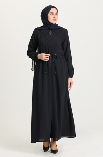 Dunkelblau Abayas 0148-05