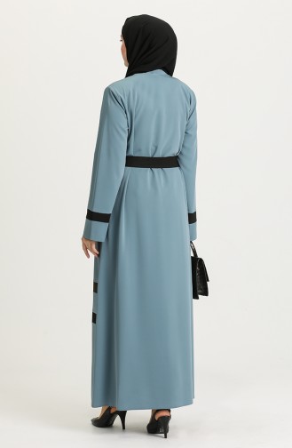 Minzenblau Abayas 0161-02