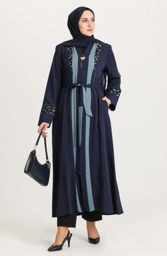 Navy Blue Abaya 2008-05