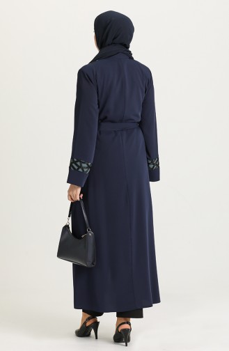 Navy Blue Abaya 2008-05