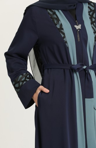 Navy Blue Abaya 2008-05