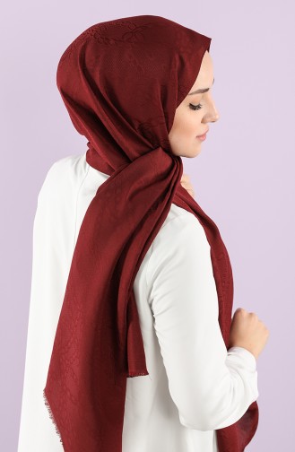 Claret red Sjaal 15250-03