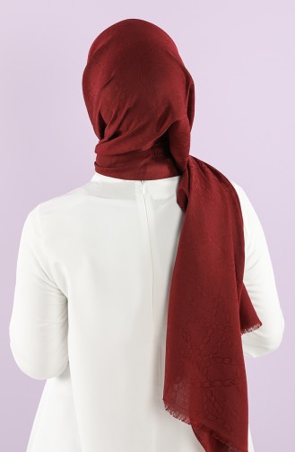 Claret red Sjaal 15250-03