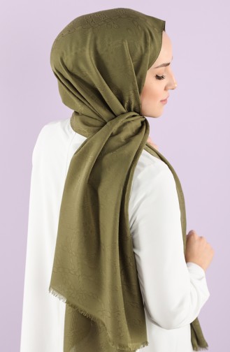 Khaki Sjaal 15250-04