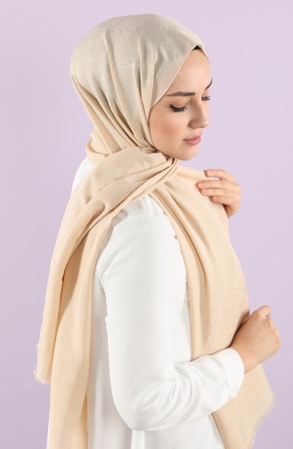 Beige Schal 15250-05