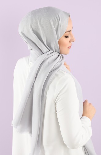 Silver Gray Shawl 15250-12