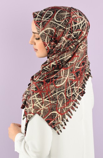 Claret Red Shawl 1150-03