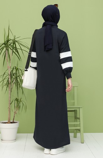 Robe Hijab Bleu Marine 1005-03