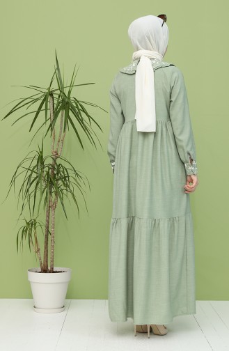 Robe Hijab Khaki 21Y8281-01