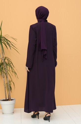 Purple Abaya 0053-02