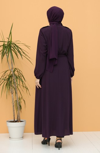 Purple Abaya 0142-04