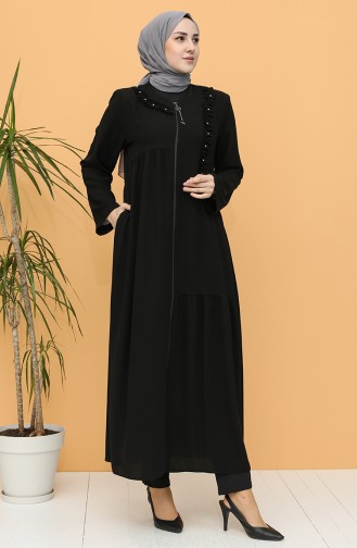 Black Abaya 0152-02