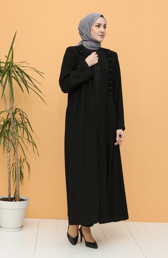 Black Abaya 0152-02