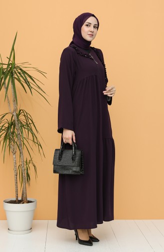Purple Abaya 0152-03