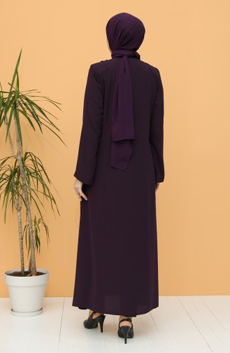 Purple Abaya 0152-03