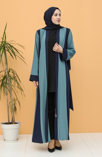 Abayas Pétrole 0160-06