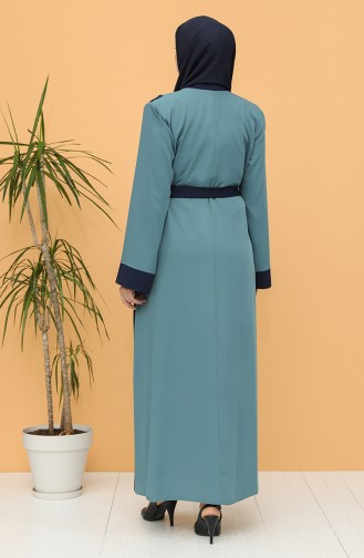 Abayas Pétrole 0160-06