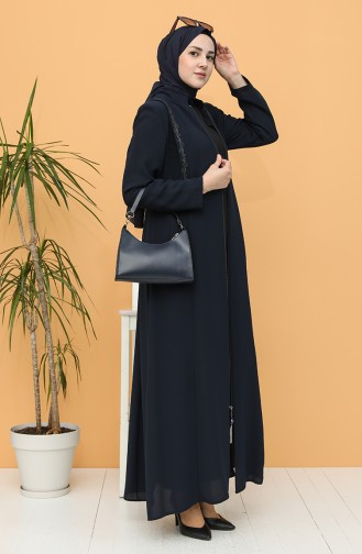 Dunkelblau Abayas 2005-02