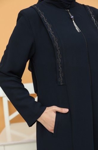 Dunkelblau Abayas 2005-02